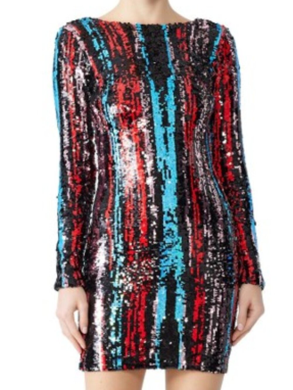 Dress the Population Lola Sheath in Merlot Sz Small